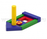 Мягкий модуль-конструктор «Пароходик» (ВИК) - «globural.ru» - Кировград