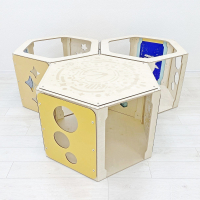 Модульные игровые домики «Сотикум» (3 модуля) - «globural.ru» - Кировград