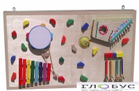 Тактильная панель с музыкальными инструментами (вариант 1) - «globural.ru» - Кировград