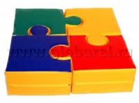Мягкий модуль конструктор  "Пазлы" (ВИК) - «globural.ru» - Кировград