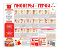 Тематический стенд "Пионеры-герои" - «globural.ru» - Кировград