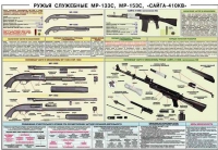 Плакат "Ружья служебные МР-133С, МР-153С, Сайга-410КВ" - «globural.ru» - Кировград