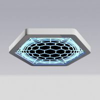 Потолочная светодиодная панель с витражом - «globural.ru» - Кировград