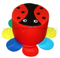 Пуфик «Божья коровка» (ВИК) - «globural.ru» - Кировград