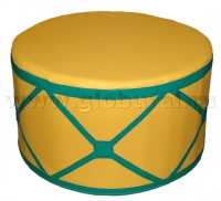 Пуфик «Узор» (шелкография, ВИК) - «globural.ru» - Кировград