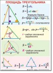 Геометрия «Треугольник» Комплект таблиц по геометрии математике. - «globural.ru» - Кировград