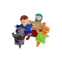 Набор перчаточных кукол к сказке "Битый небитого везёт" - «globural.ru» - Кировград