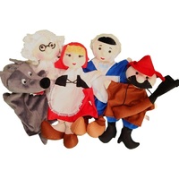Набор перчаточных кукол к сказке "Красная шапочка" - «globural.ru» - Кировград