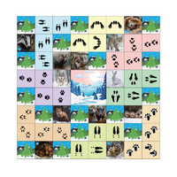 Коврик для логобота Пчелка "Следы животных" - «globural.ru» - Кировград