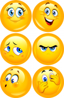 Набор эмоций "Смайлики" - «globural.ru» - Кировград
