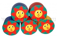 Пуфик «Солнышко» d=40*20см (ВИК) - «globural.ru» - Кировград