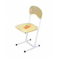 Стул детский нерегулируемый "Дошколенок" с рисунком  гр. 0 - «globural.ru» - Кировград