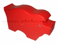 Напольная игрушка "Свинья" с аппликацией (ВИК) - «globural.ru» - Кировград