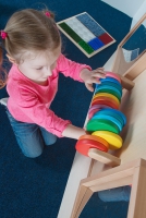 Тактильно-развивающая панель «Цветные круги» (вариант 1) - «globural.ru» - Кировград