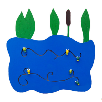 Декоративно-развивающая панель «Пруд» (вариант 1) - «globural.ru» - Кировград