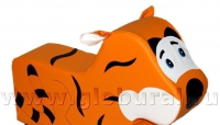 Напольная игрушка "Тигр" с аппликацией (ВИК) - «globural.ru» - Кировград
