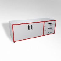 Тумба-пенал горизонтальная ТР ЛДСП  - «globural.ru» - Кировград