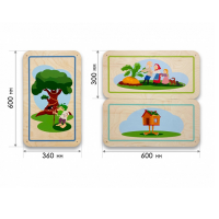 Набор стеновых панелей «Мир сказки - У Лукоморья» - «globural.ru» - Кировград