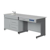 Стол демонстрационный (с раковиной, подводкой и отведением воды, сантехникой, электрическими розетками, автоматами аварийного отключения тока) - «globural.ru» - Кировград