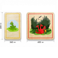 Набор стеновых панелей «Мир сказки - Волшебные герои» - «globural.ru» - Кировград