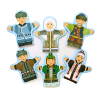 Набор рукавичек "Семья якутская" - «globural.ru» - Кировград