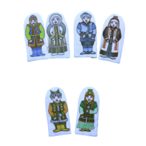 Набор пальчиковых кукол "Семья якутская" - «globural.ru» - Кировград