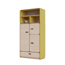 Рабочий стеллаж для специалиста из коллекции «НЕГА» (желтый) - «globural.ru» - Кировград