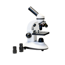 Микроскоп школьный (с подсветкой) - «globural.ru» - Кировград