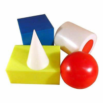 Набор геометрических тел демонстрационный - «globural.ru» - Кировград