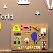 Бизиборд "Наша кухня" - «globural.ru» - Кировград