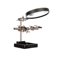 Держатель третья рука с лупой - «globural.ru» - Кировград