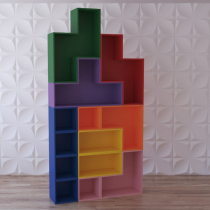 Стеллаж для игрушек "Цветная стройка" - «globural.ru» - Кировград