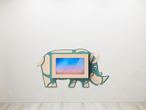 «Носорог» - Декоративная сенсорная панель 32" - «globural.ru» - Кировград