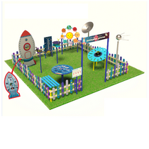 Космическая площадка (комплект Эконом)   - «globural.ru» - Кировград