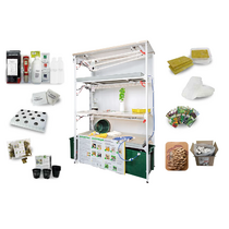 Комплект конструктор "Гидропонная установка 2 способа выращивания" 1400•600•1500мм - «globural.ru» - Кировград