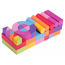 Конструктор мягкий 50 блоков (вариант 1) - «globural.ru» - Кировград