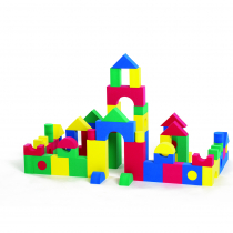 Блоки геометрические мягкие. Набор для класса. - «globural.ru» - Кировград