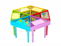 Творческая лаборатория. Стол для детей. Комплектация оптима. - «globural.ru» - Кировград