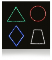 Интерактивная панель «Цветные фигуры-4» (вариант 2) - «globural.ru» - Кировград