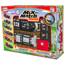 Магнитный конструктор Транспорт "Смешай и собери". Серия Поезда   Стартовый набор - «globural.ru» - Кировград