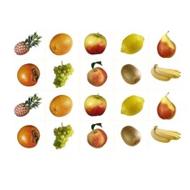 Комплект карточек. Серия наглядных пособий "Запоминай, играй, считай". Фрукты. - «globural.ru» - Кировград