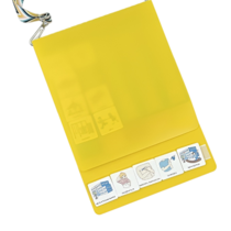 Коммуникативная книга с карточками PECS/ПЭКС (Большая, цвет желтый) - «globural.ru» - Кировград