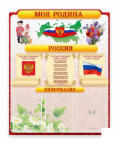 Стенд "Наша родина Россия" - «globural.ru» - Кировград