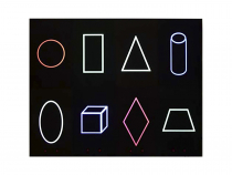 Панель "Цветные фигуры-8" (вариант 1) - «globural.ru» - Кировград