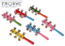 Набор "Погремушка с колокольчиками и ручкой" - «globural.ru» - Кировград