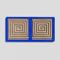 Такт-панель "Синий лабиринт №4" - «globural.ru» - Кировград