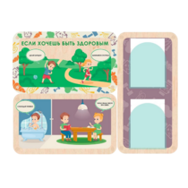 Информационный стенд «Если хочешь быть здоровым» 100.5 х 74 см - «globural.ru» - Кировград