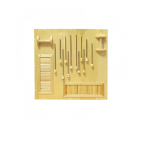 Настенный модуль для развития стереогностического чувства 70 *6 *70 см - «globural.ru» - Кировград