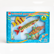 Магнитный деревянный конструктор "Рыбки" - «globural.ru» - Кировград