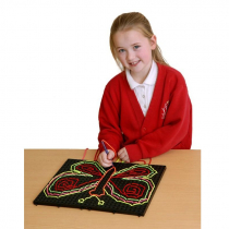 Набор Узорная шнуровка №2 (Набор черных панелей для создания композиций) - «globural.ru» - Кировград